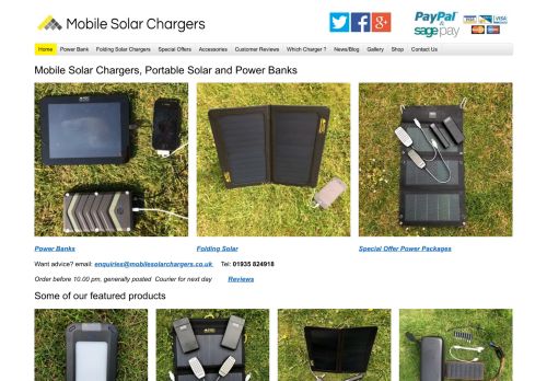 Mobile Solar Chargers LTD