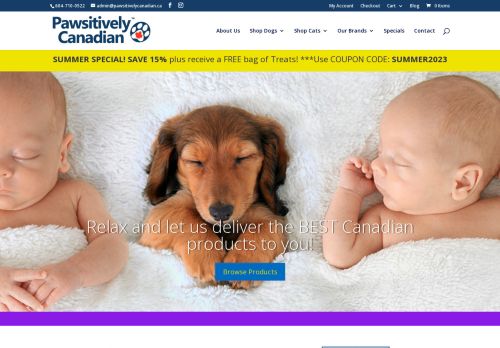 Pawsitively Canadian Pet Products Ltd
