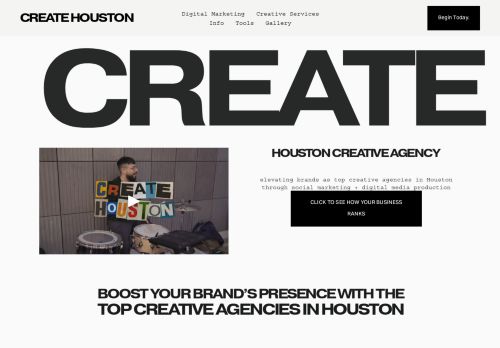 CREATE HOUSTON – Full Service Marketing
