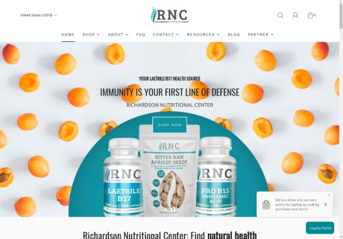 Richardson Nutritional Center (RNC Store)